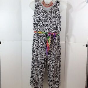 London Times b/w jumpsuit M